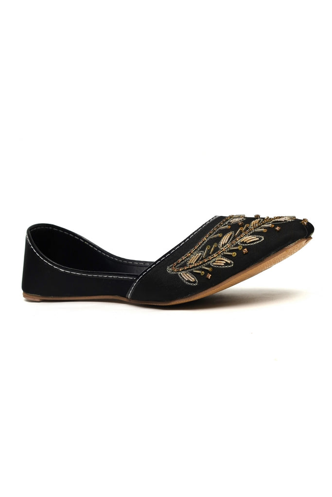Onyx Vine Kasuri Jutti